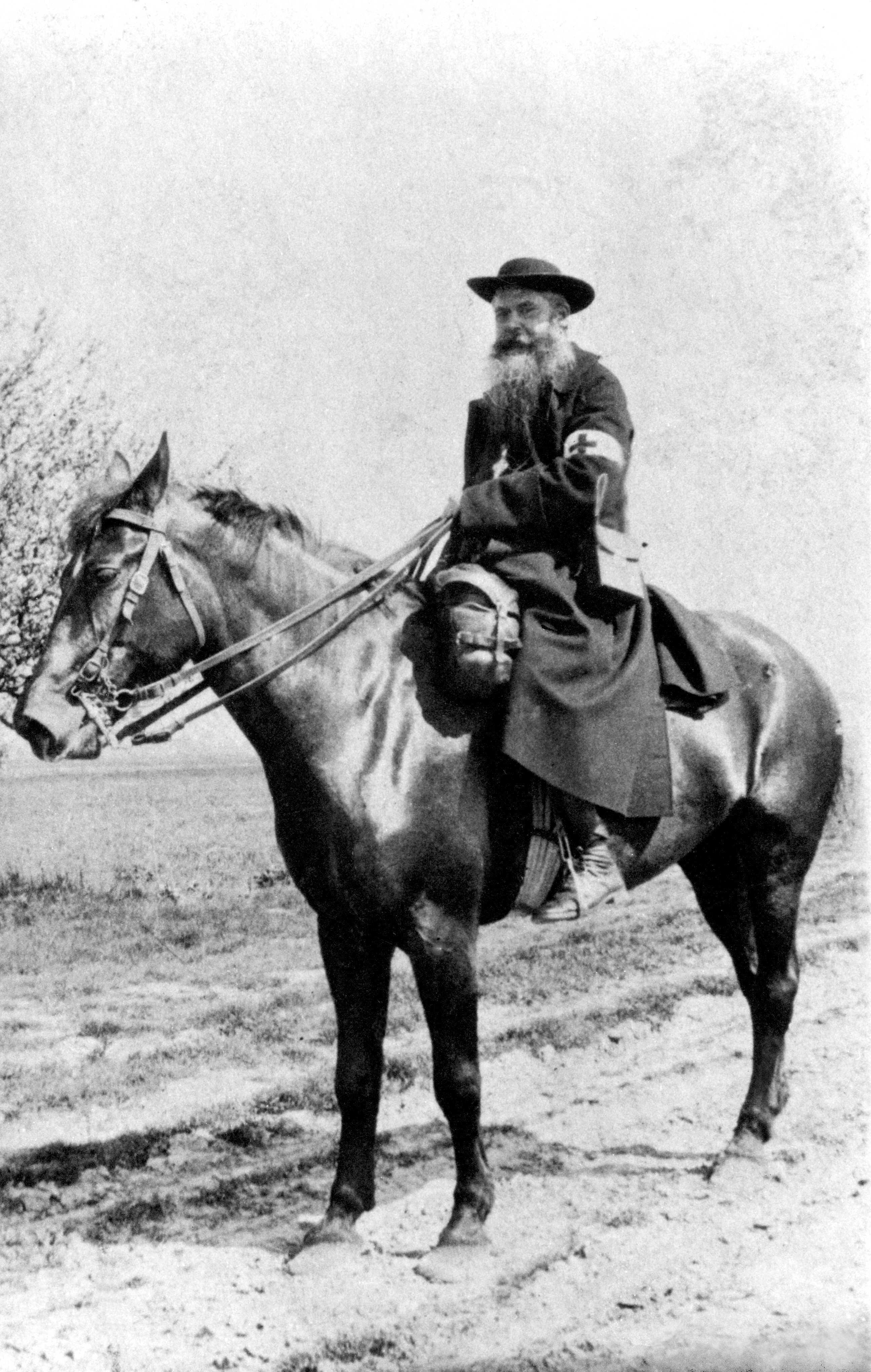 P. Daniel Brottier als Militärkaplan im Ersten Weltkrieg