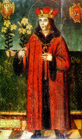 „Wundertätiges“ Bild des hl. Kasimir mit drei Händen, um 1520, Litauisches Kunstmuseum, Vilnius