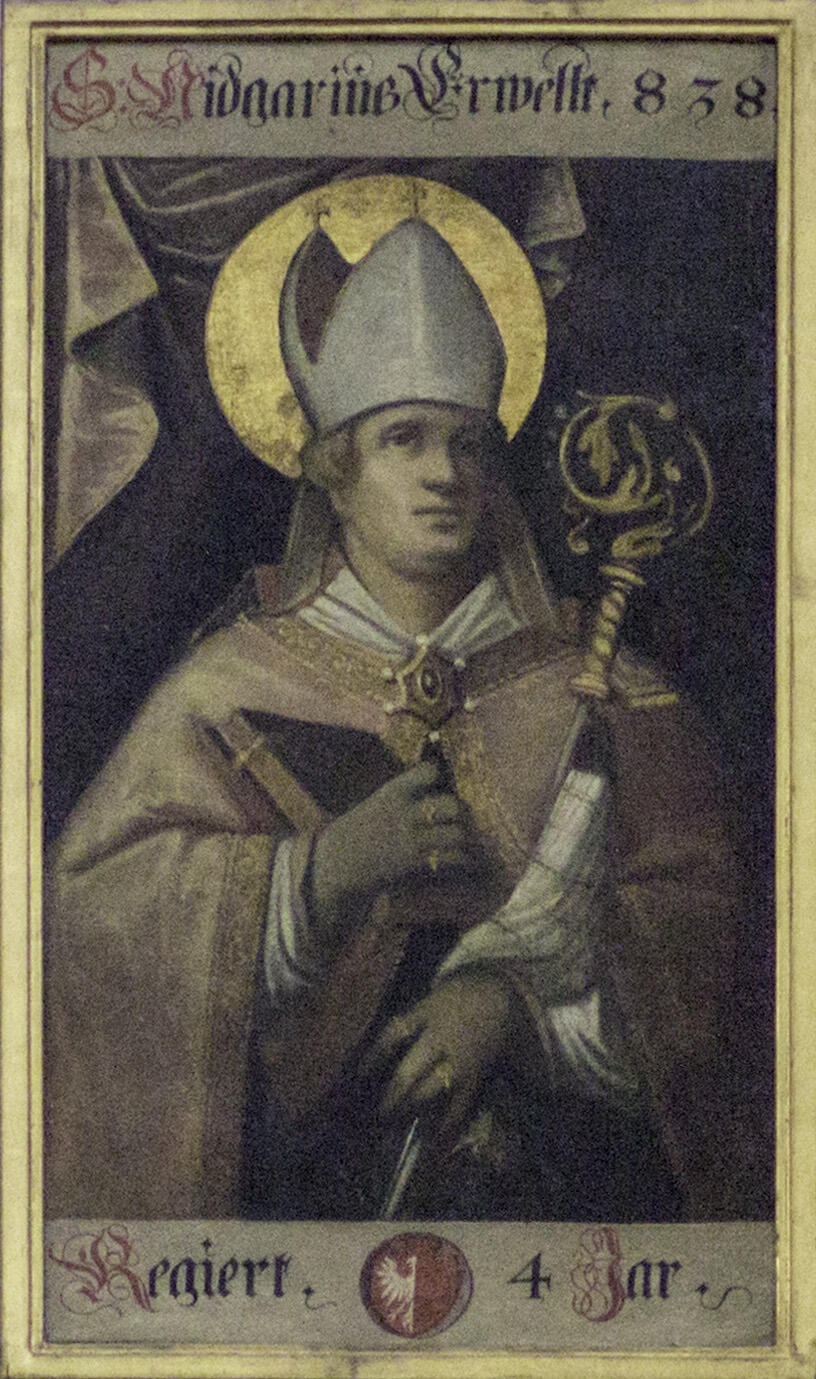 Nidgar. Bischofsgalerie im Augsburger Dom. Foto: Reinhold Banner
