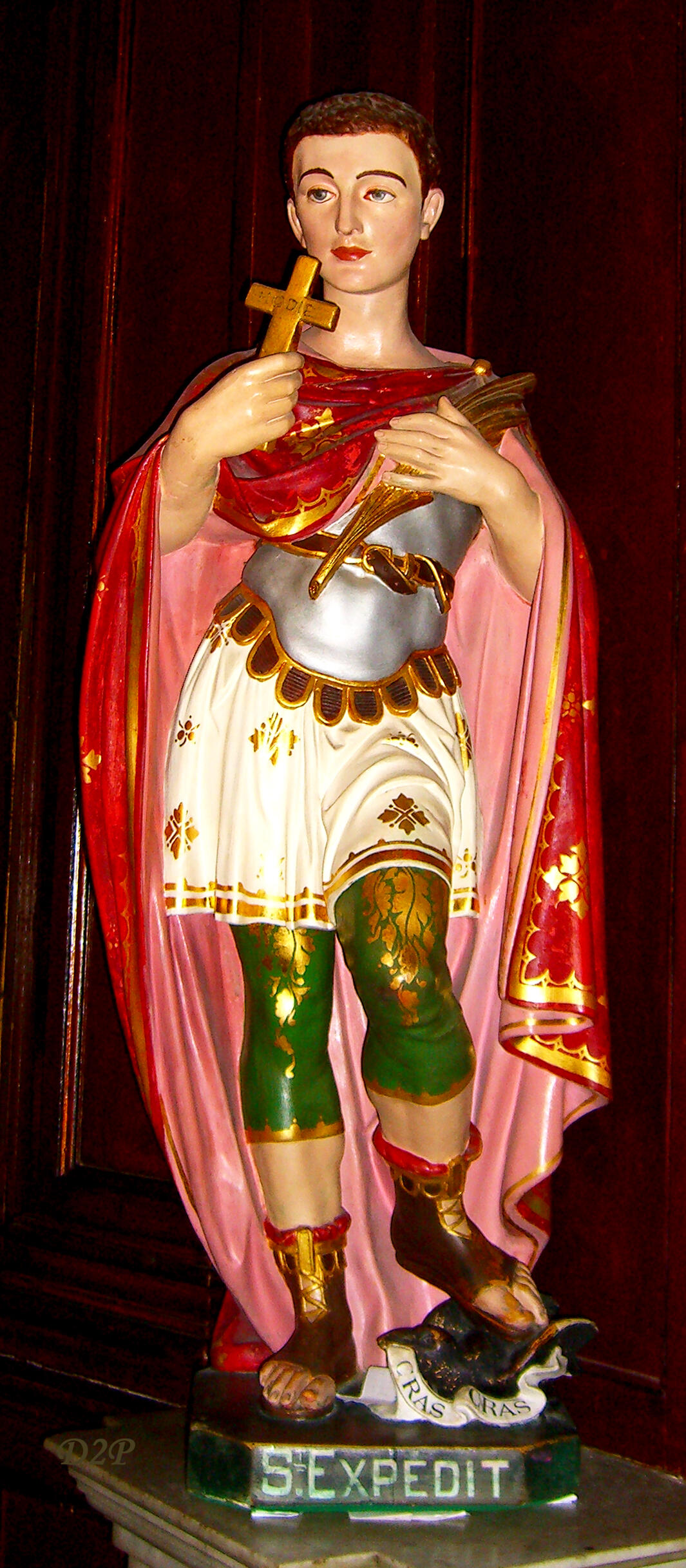 Statue in der Kathedrale Notre Dame de la Seds in Toulon. Foto: Domimi83 (CC BY-SA 3.0)