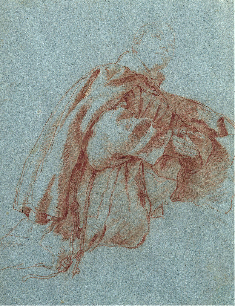 Entwurf von Giambattista Tiepolo, zwischen 1767 und 1769, Museum Kunstpalast, Düsseldorf