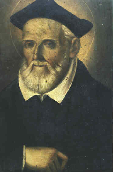 Portrait von Federico Zuccari, 1593
