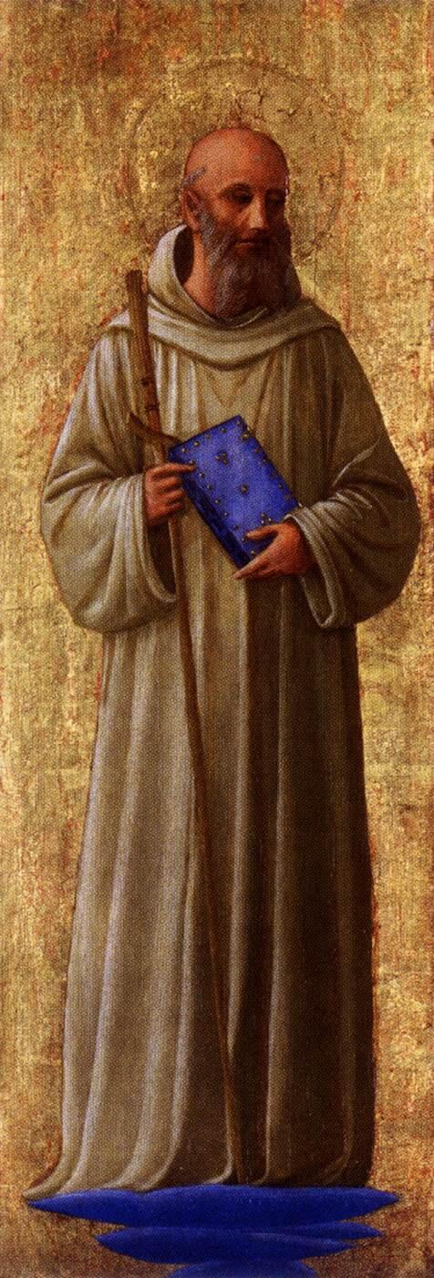 Fra Angelico, Der heilige Romuald, um 1440, Minneapolis Institute of Arts