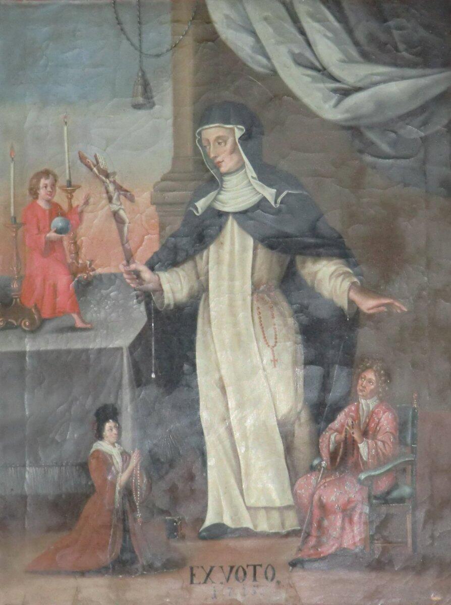 Ex voto in der Klosterkirche Maria Medingen