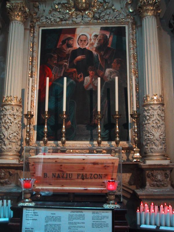 In der Franziskanerkirche von Valletta. Foto: Jürgen Niebecker (CC BY-NC-SA 3.0)