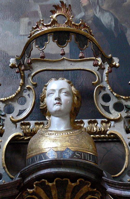 Stilla-Büste in der Klosterkirche St. Peter Marienburg. Foto: Wolfgang Sauber (CC BY-SA 3.0)