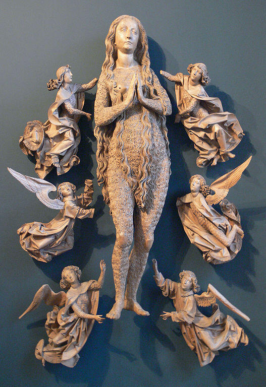 Tilman Riemenschneider, Magdalena von Engeln erhoben (Hochaltar von Münnerstadt), 1490/1492, Bayerisches Nationalmuseum, München