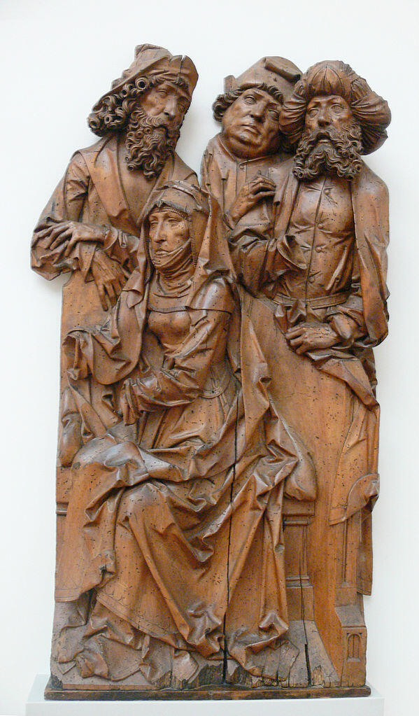 Tilman Riemenschneider, Anna und ihre drei Ehemänner, um 1500/1510, Bode-Museum, Berlin