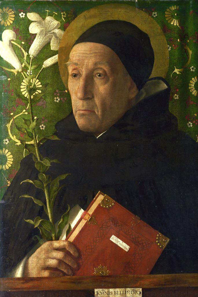 Giovanni Bellini, Der heilige Dominikus, 1515, National Gallery, London