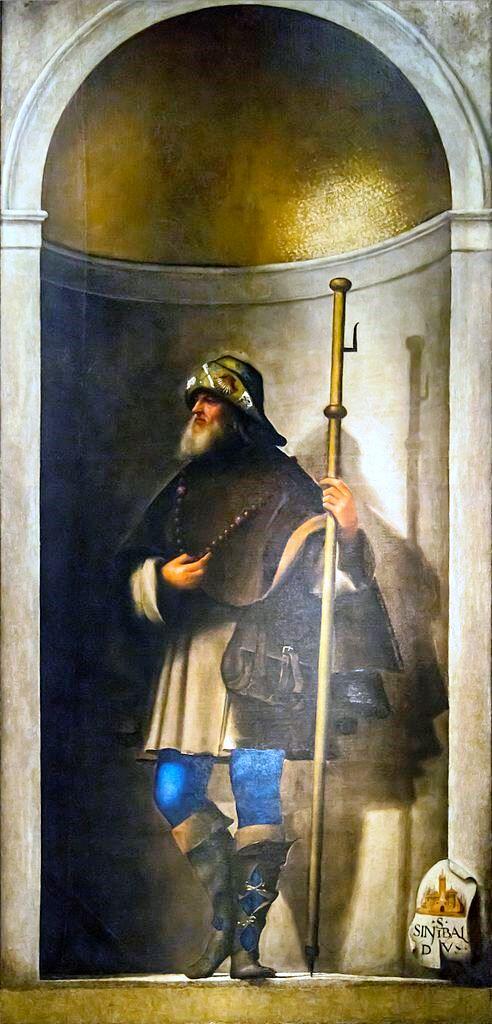 Sebastiano del Piombo, S. Sinibaldus, um 1509, Gallerie dell’Accademia, Venedig