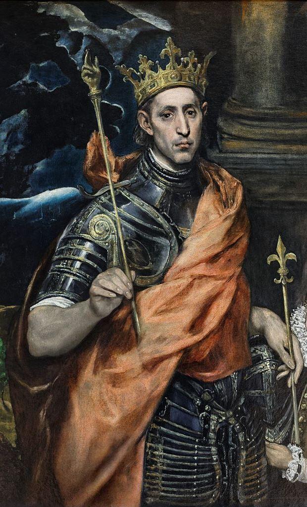 El Greco, Saint-Louis, Roi de France, 1585–1590, Musée du Louvre, Paris