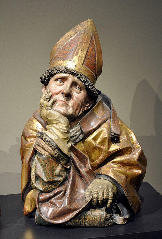 Hans Bilger, Augustinusbüste, 1489–1496, Liebieghaus, Frankfurt