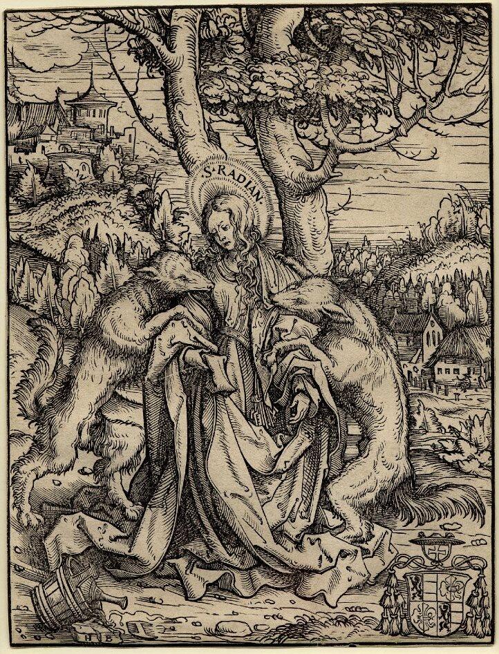 Holzschnitt von Hans Burgkmair d.Ä., 1521. Foto: © The Trustees of the British Museum