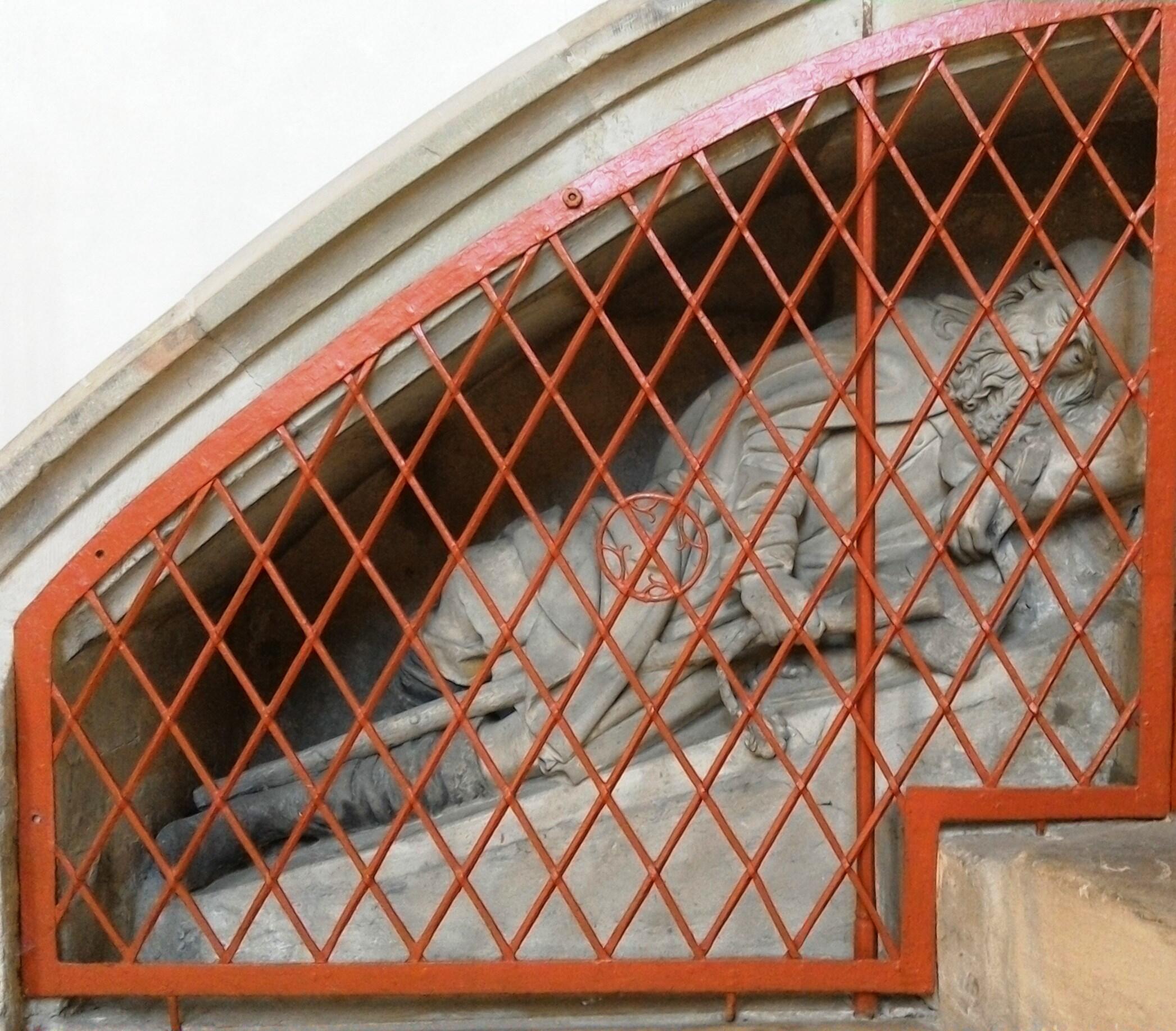 Unter dem Sakramentshäuschen im Liebfrauenmünster Donauwörth, um 1500