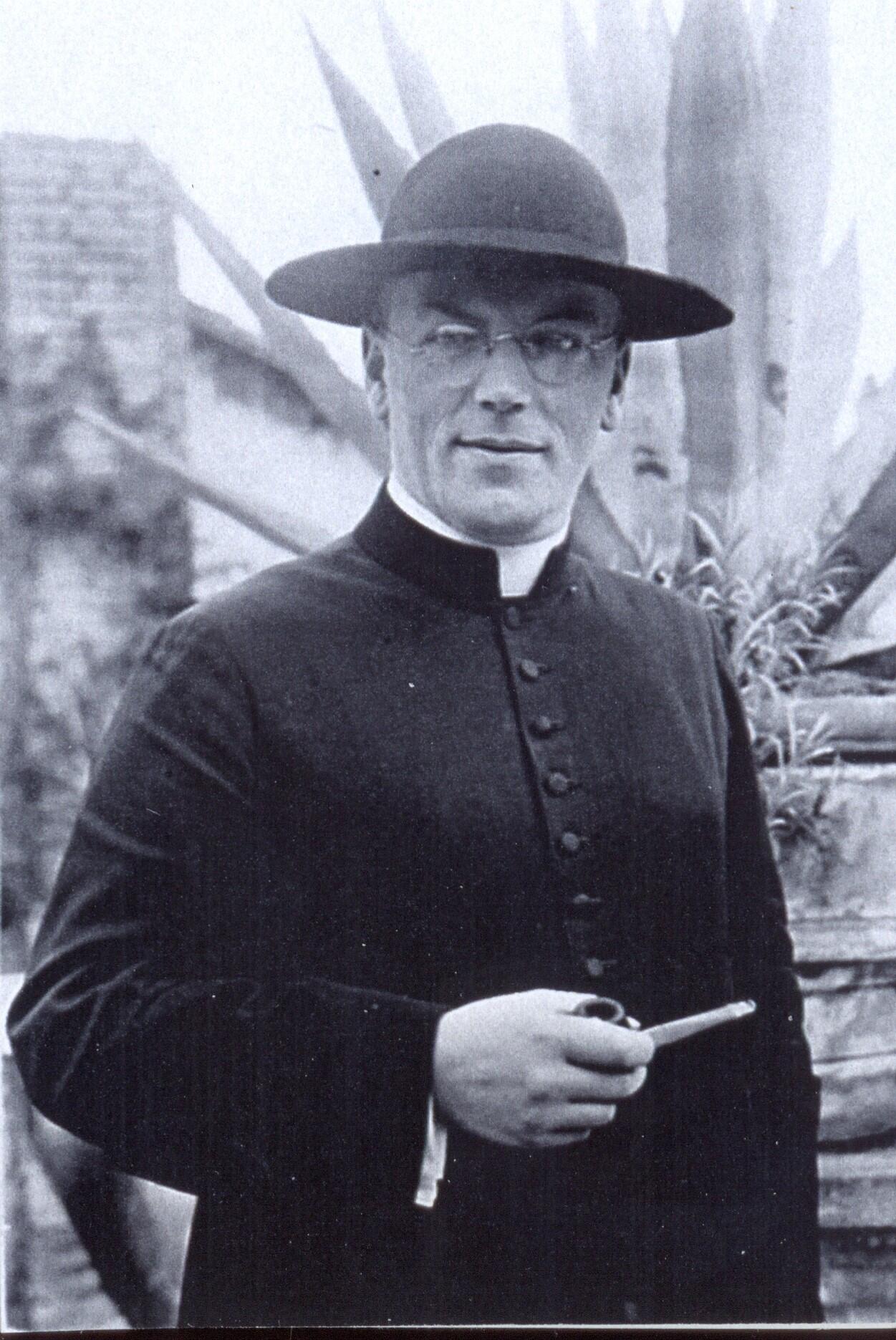 Carl Lampert in Rom. Foto: Diözese Innsbruck/Archiv