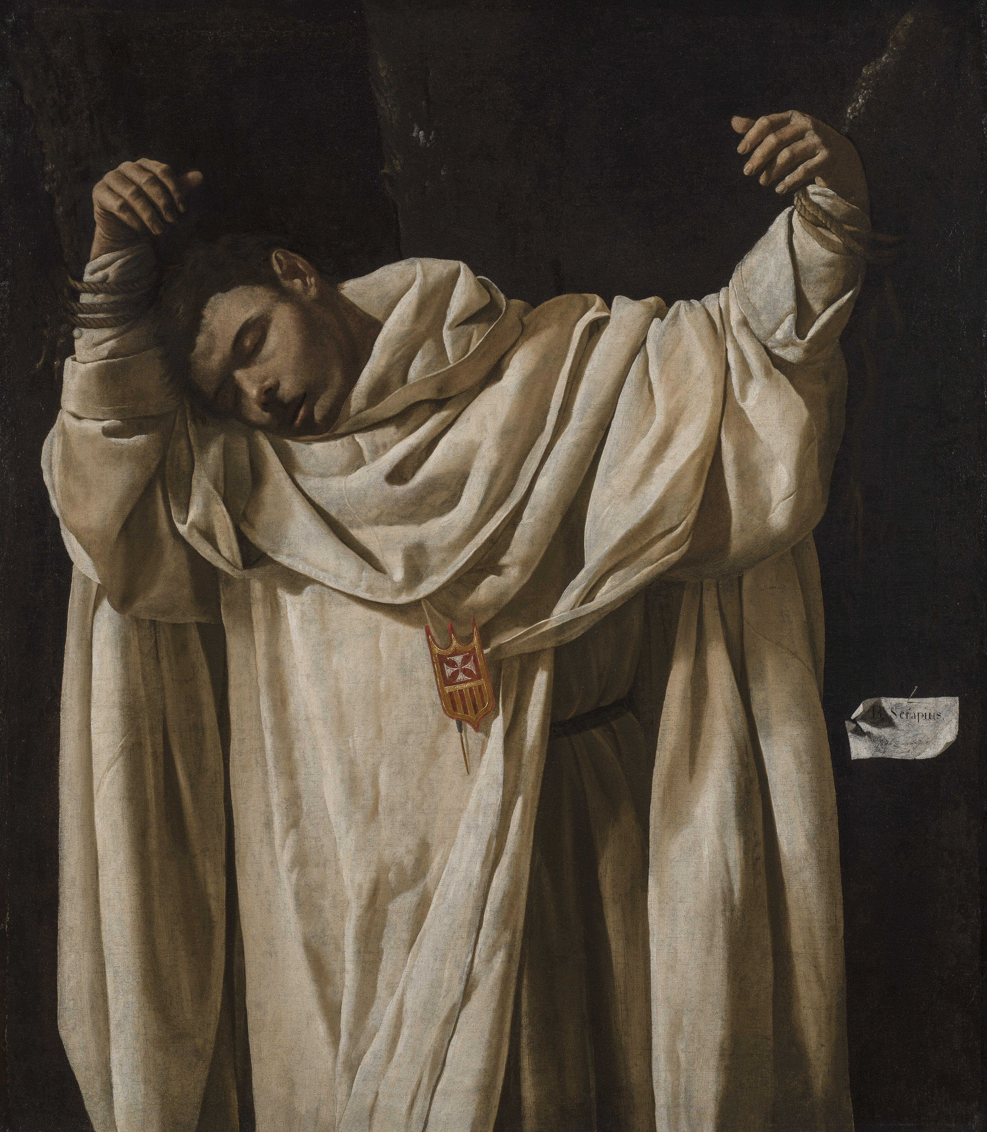 Francisco de Zurbarán, B. Serapius, 1628, Wadsworth Atheneum, Hartford, Connecticut