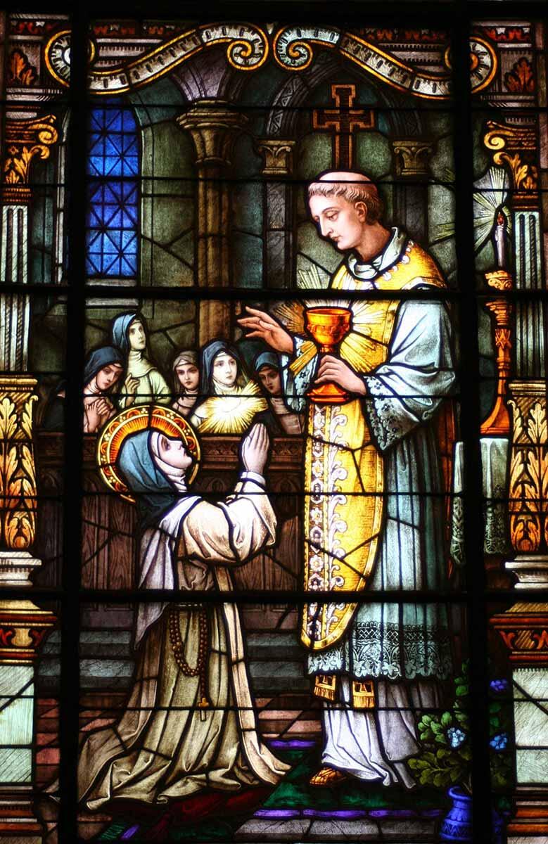 Fenster der Kirche St. Anthony of Padua in New Orleans. Foto: Sr. Mary Justin OP, Dominican Sisters of Saint Cecilia Congregation, Nashville