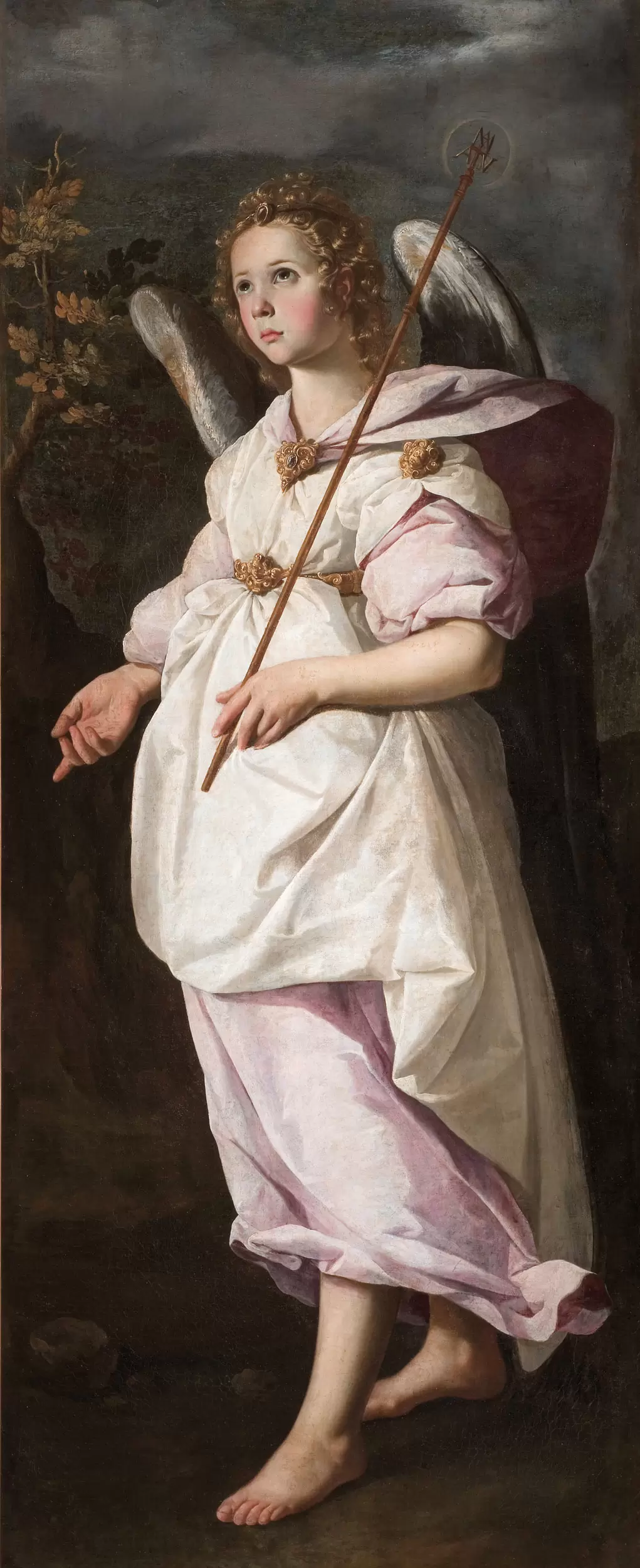 Francisco de Zurbarán, Der Erzengel Gabriel, 1631/1632, Musée Fabre, Montpellier