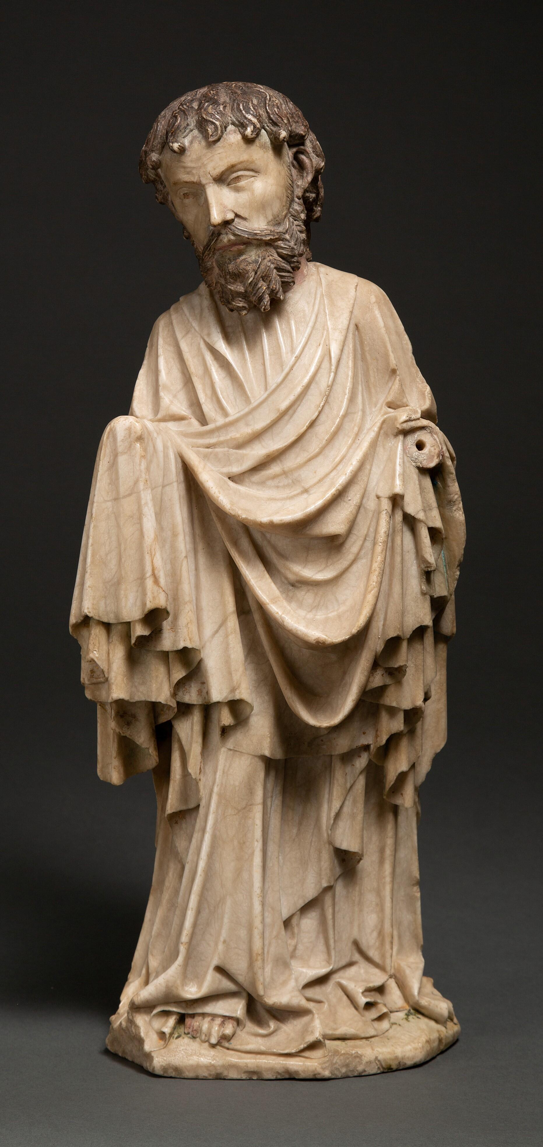 Alabasterfigur, Westfalen, um 1445, The Metropolitan Museum of Art, New York