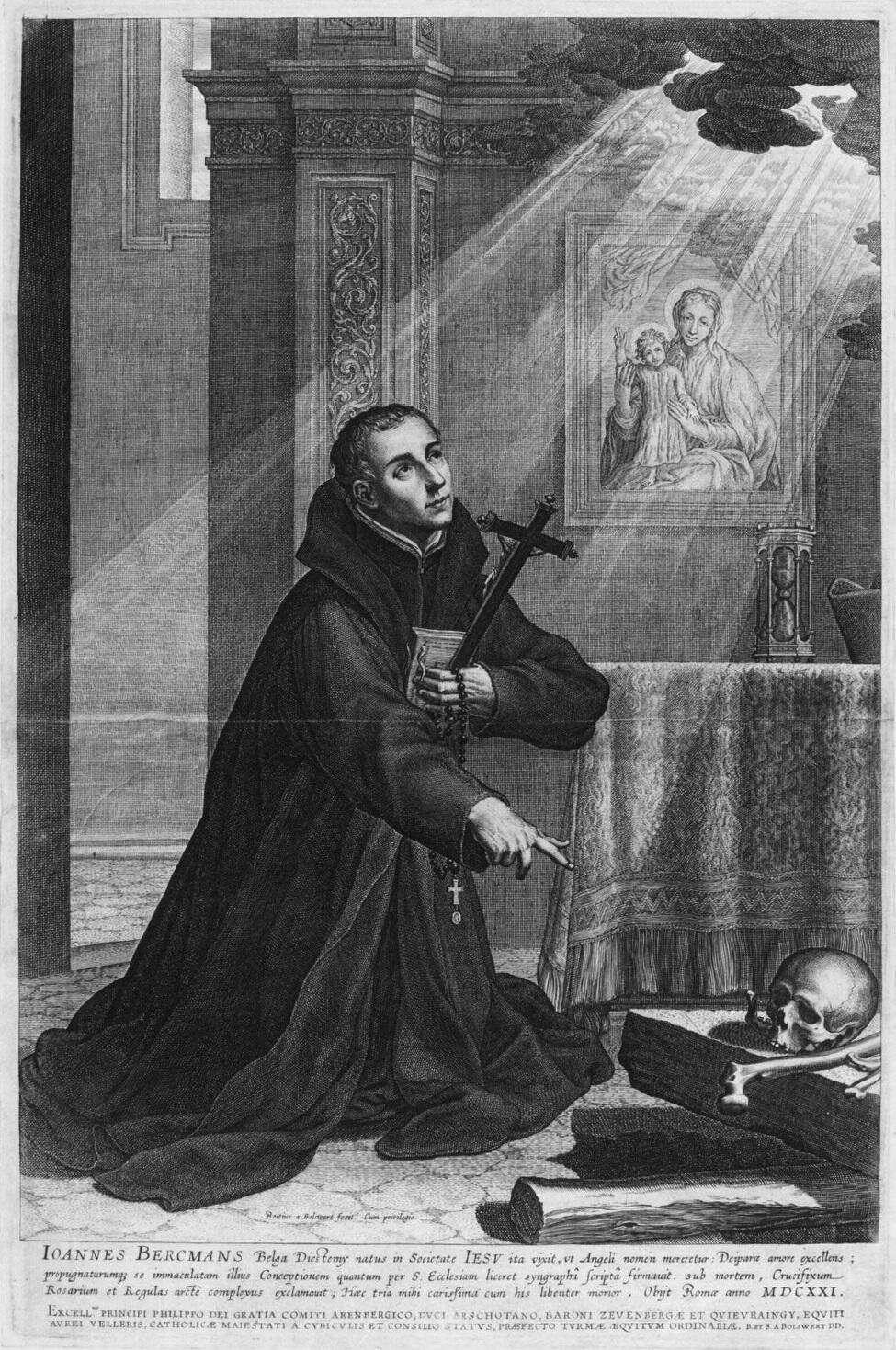 Kupferstich von Boëtius à Bolswert, um 1621, Philadelphia Museum of Art