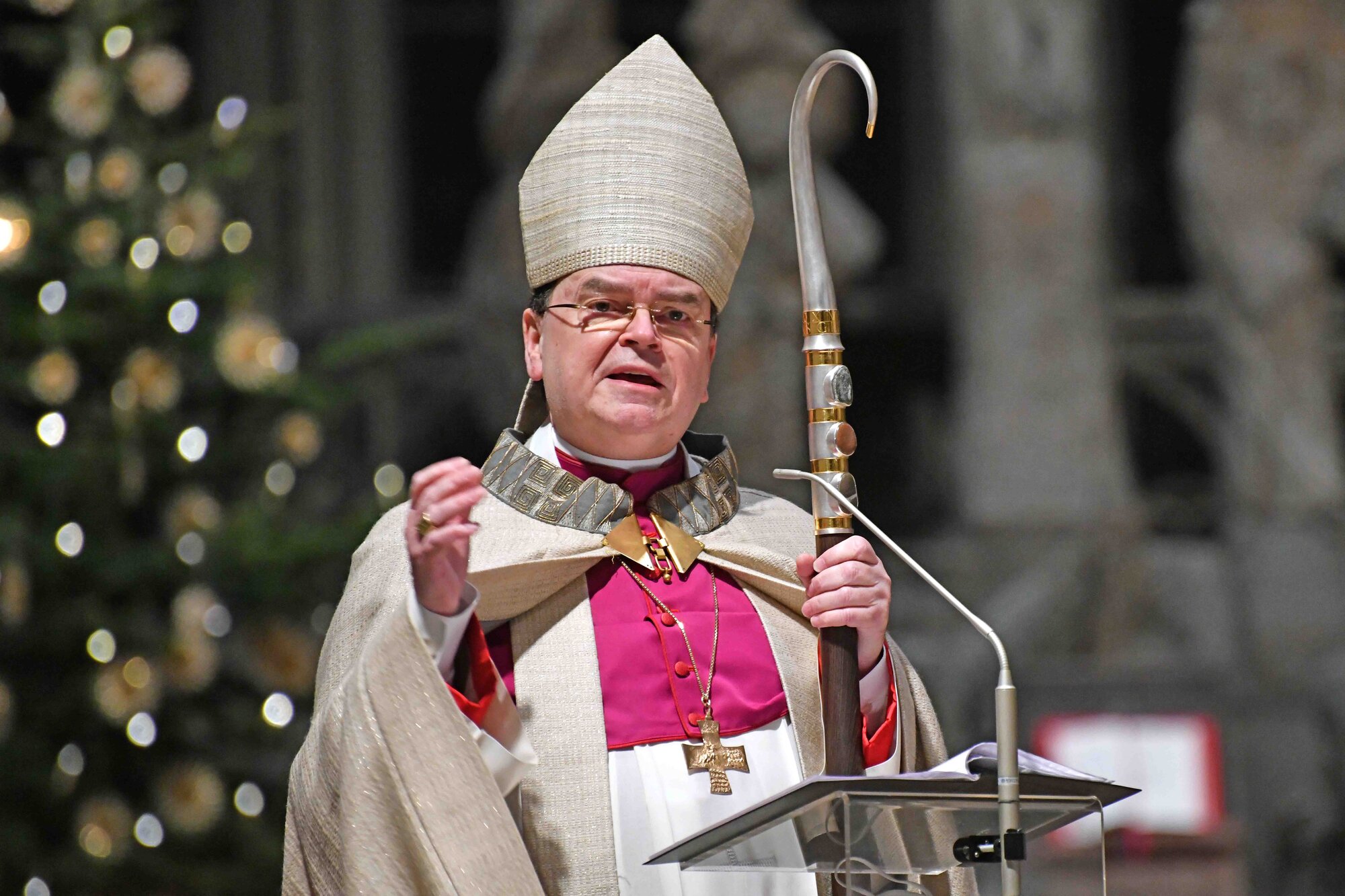 Predigt von Bischof Bertram zur Jahresschlussandacht (Foto Nicolas Schnall_pba)