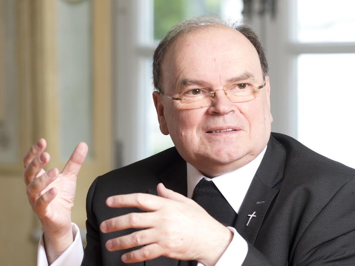 Bischof Dr. Bertram Meier. (Foto: Bernd Müller / pba)