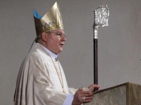 Bischof Dr. Konrad Zdarsa feierte am 23. Oktober 2010 sein erstes Pontifikalamt als Diözesanbischof von Augsburg.