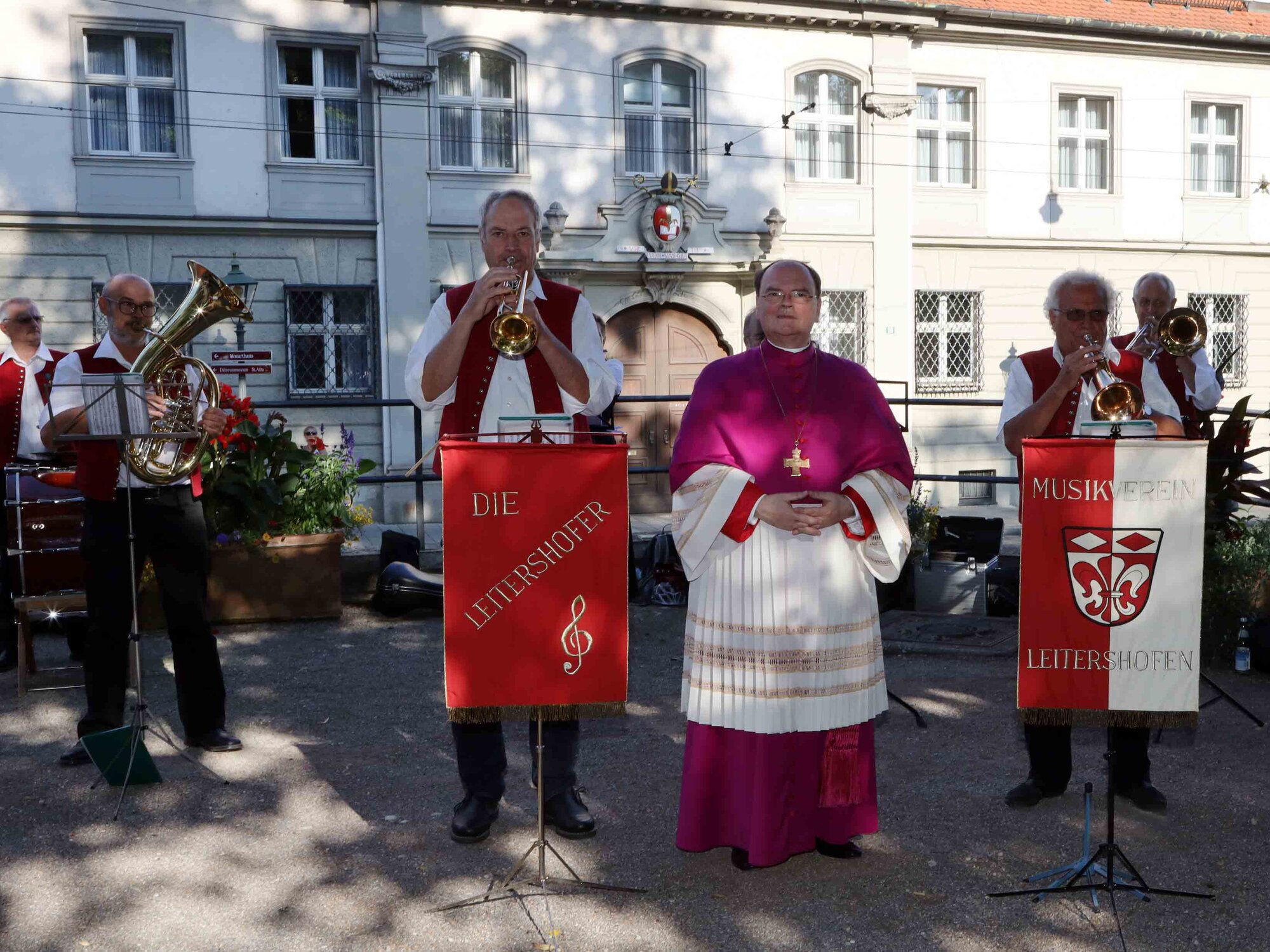 Musikkapelle Leitershofen (Foto: Annette Zoepf/pba)