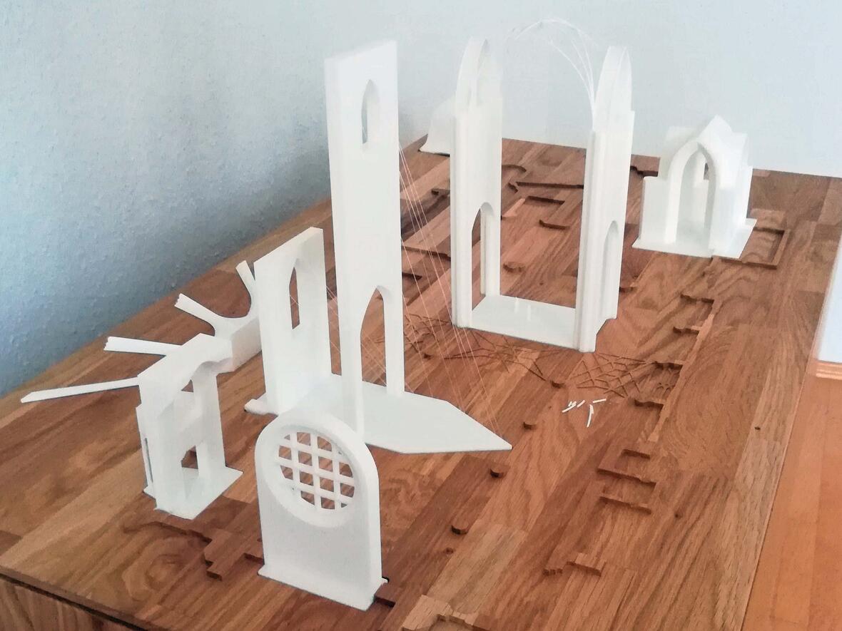 Ulrichsbasilika in 3D: Ziel des Projektes war es, das Gotteshaus auch für Sehbehinderte erlebbar zu machen. (Foto: Thomas Schmidt)