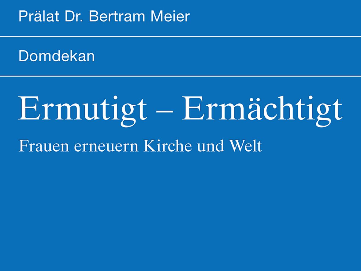 Adventspredigten über Frauen in Kirche und Welt