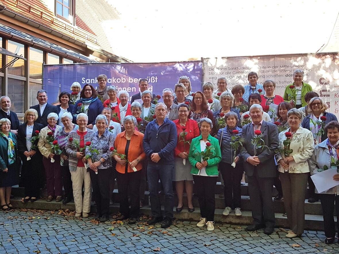 Die Sammlerinnen und Sammler geben der Caritas ein Gesicht und helfen ihren Pfarrgemeinden, dem Caritasverband für den Landkreis Aichach-Friedberg e. V. sowie dem Diözesan-Caritasverband verschiedenste Hilfen leisten zu können. (Foto: Caritas Augsburg / Bernhard Gattner) 