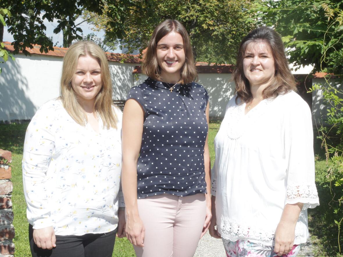 Am Samstag werden sie für den pastoralen Dienst im Bistum Augsburg beauftragt: (v.l.) Verena Wörle, Marie Zengerle und Christa Döllner. (Fotos: Annette Zoepf / pba)