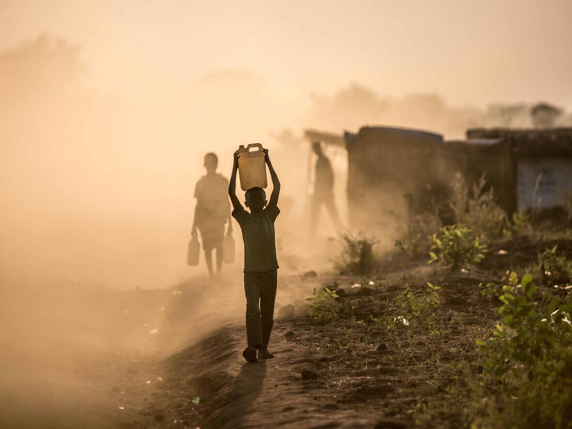 Sicheres Trinkwasser ist auch für die Menschen im Südsudan lebensnotwendig. (Foto Caritas international)