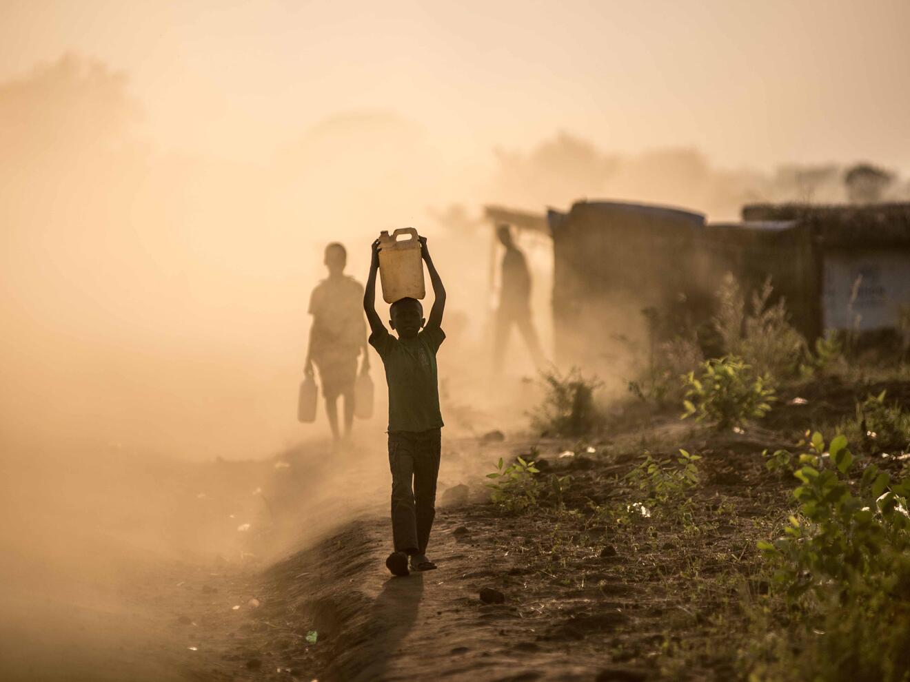 Sicheres Trinkwasser ist auch für die Menschen im Südsudan lebensnotwendig. (Foto Caritas international)