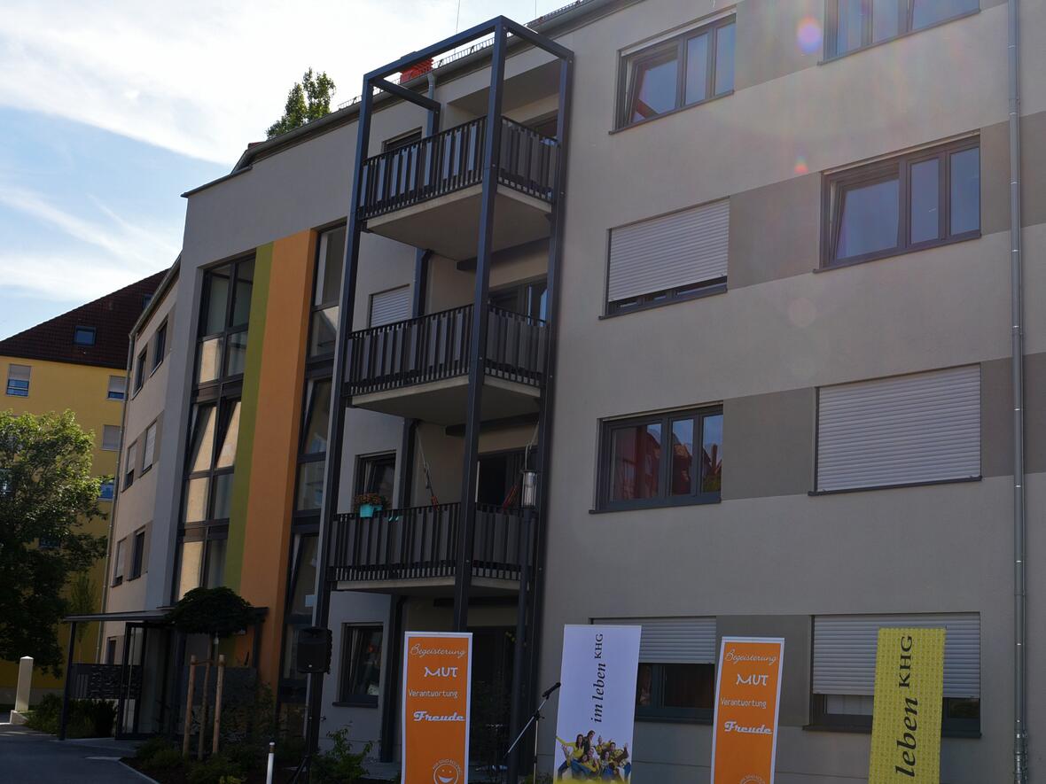 Der neue Anbau bietet Wohnraum für 54 Studierende. (Foto: Simone Zwikirsch/pba)