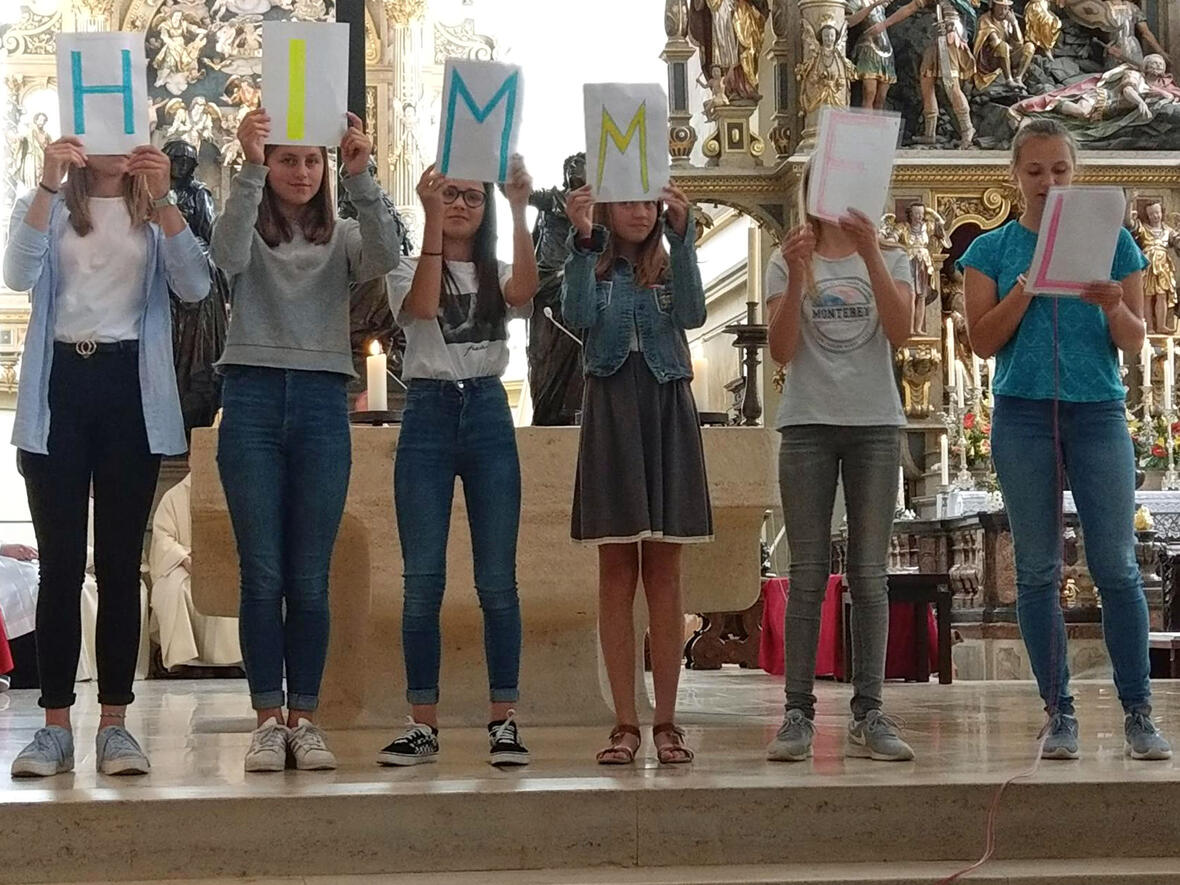Ulrichswoche: Gottesdienst für Schulen des Schulwerks. (Foto: Schulwerk / Andreas Walch)
