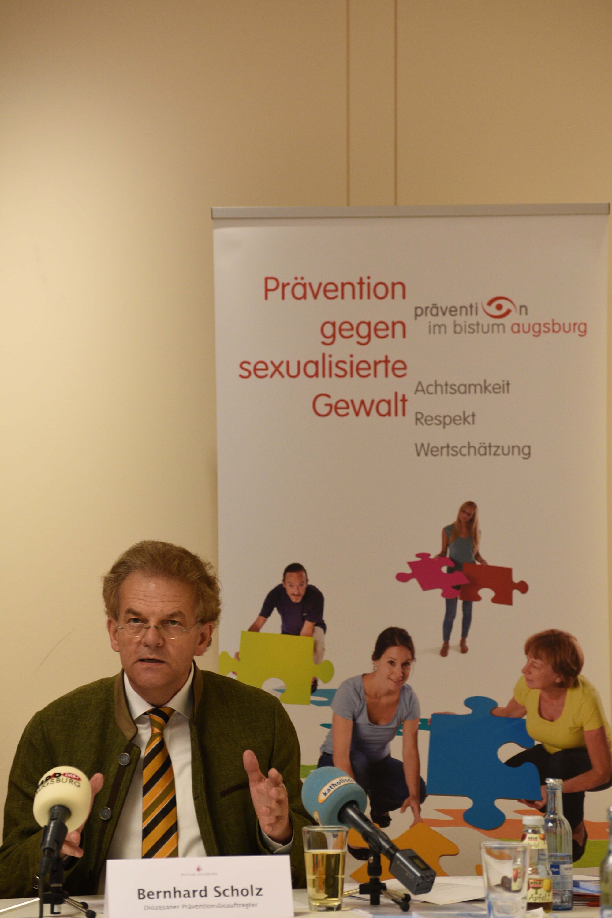 Präventionsbeauftragter Bernhard Scholz. (Foto: Daniel Jäckel / pba)