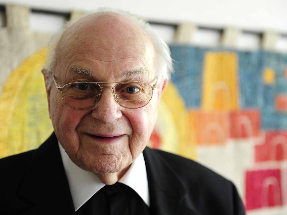 Jubilar Georg Beis blickt auf 65 Jahre im priesterlichen Dienst zurück. (Fotos: pba/Nicolas Schnall)