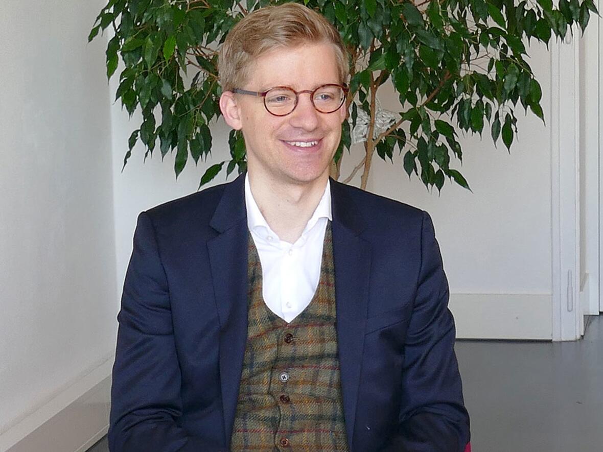 Stefan Steinemann, bald jüngster Domkapellmeister Deutschlands. Foto: Katholische Sonntagszeitung