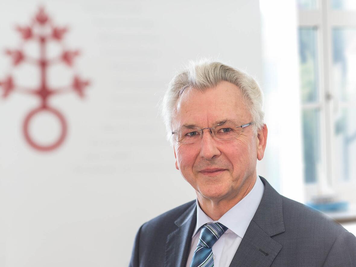 Walter Merkt, Vorstandsvorsitzender des Dominikus-Ringeisen-Werks. (Foto: DRW / Georg Drexel)
