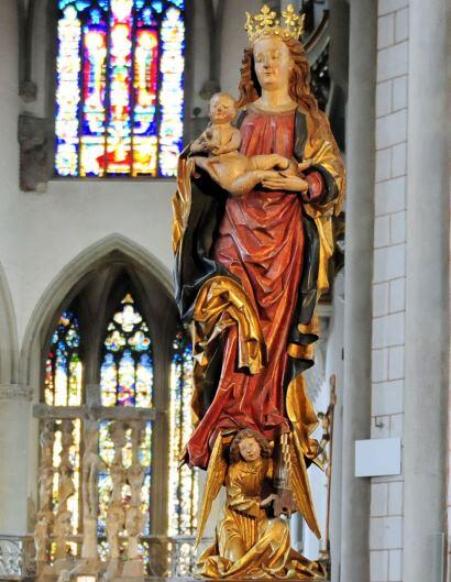 Mariendarstellung im Augsburger Dom. (Foto: Nicolas Schnall)
