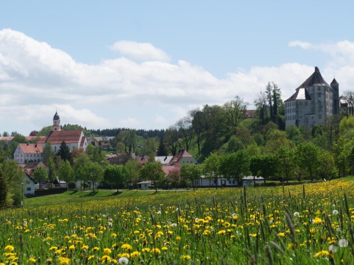 Panoramabild von Bad Grönenbach. (Foto: Pfarrei St. Philippus und Jakobus)
