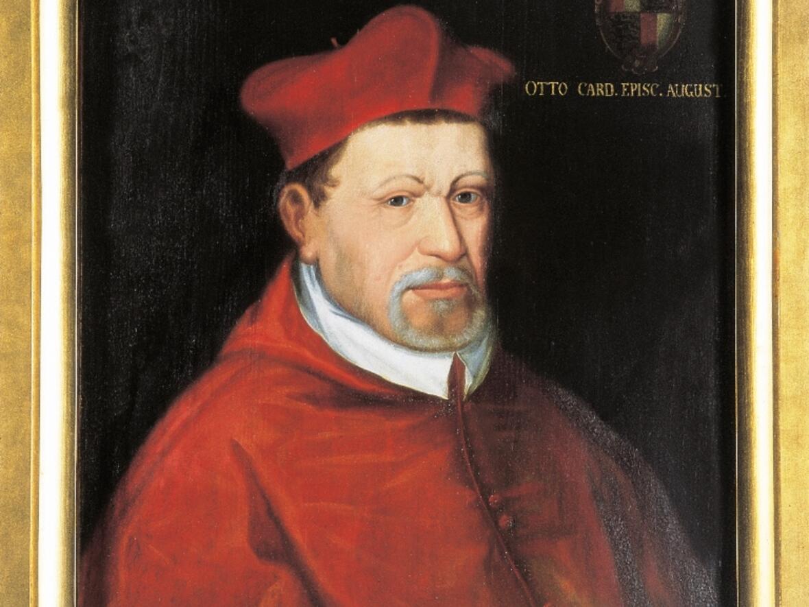 Porträt von Otto Kardinal Truchseß von Waldburg im Diözesanmuseum St. Afra (Foto: Richter + Fink).