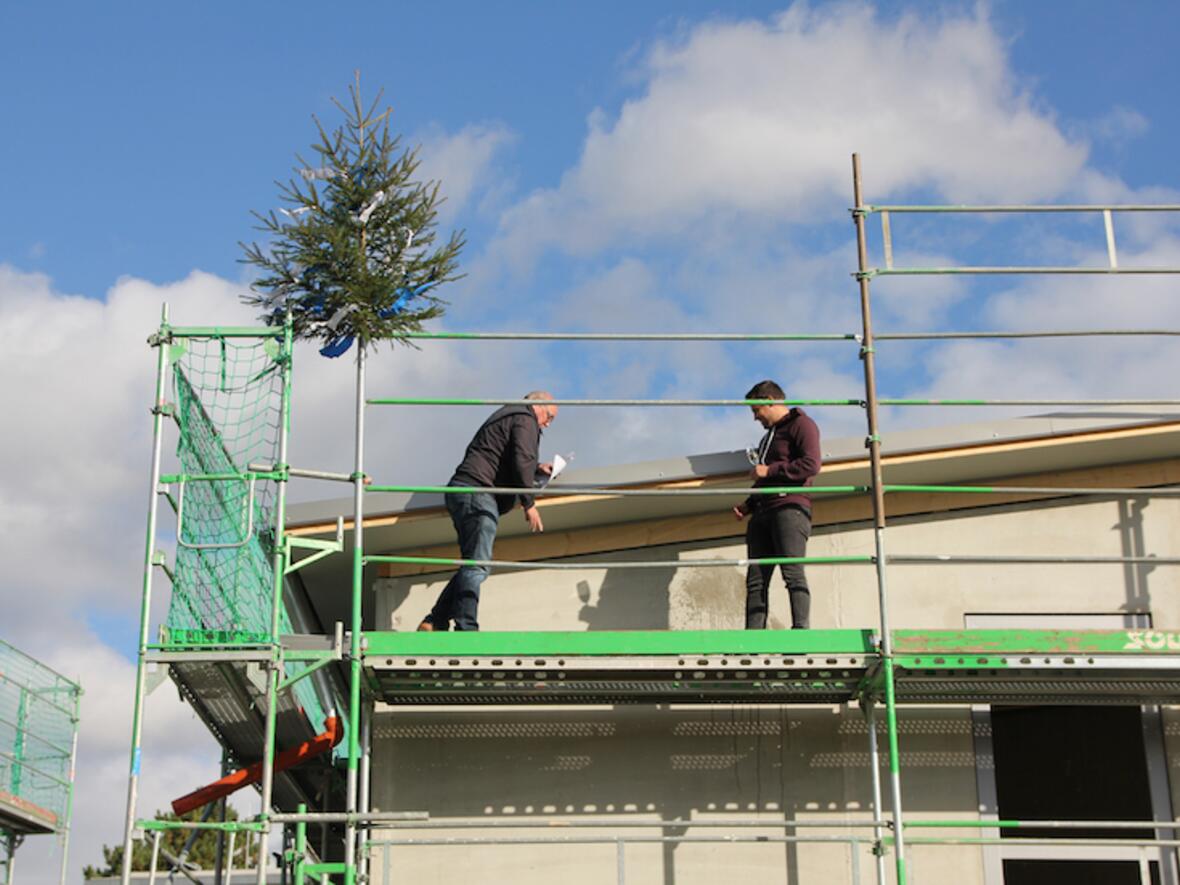 Bereits im März kommenden Jahres sollen die Häuser bezugsfertig sein. (Foto: Bernhard Gattner/pca)