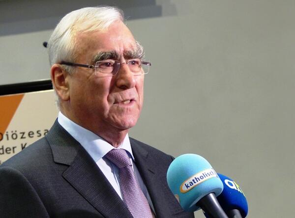 Der ehemalige Bundesfinanzminister Theo Waigel machte sich für ein christliches Europa stark. (Foto: Diözesanrat / Beate Dieterle)