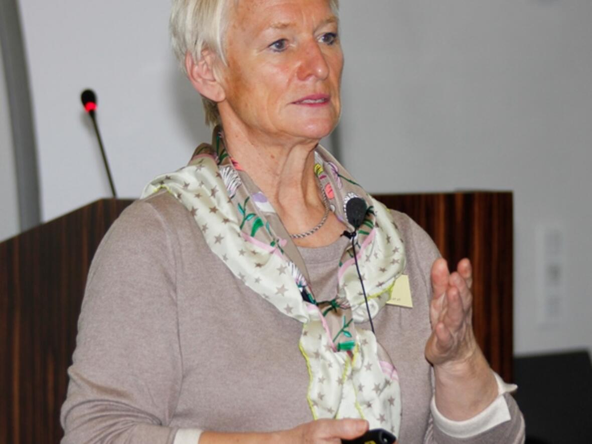 Dr. Elisabeth Wienemann von der Universität Hannover. (Foto: Bernhard Gattner / Caritas Augsburg)