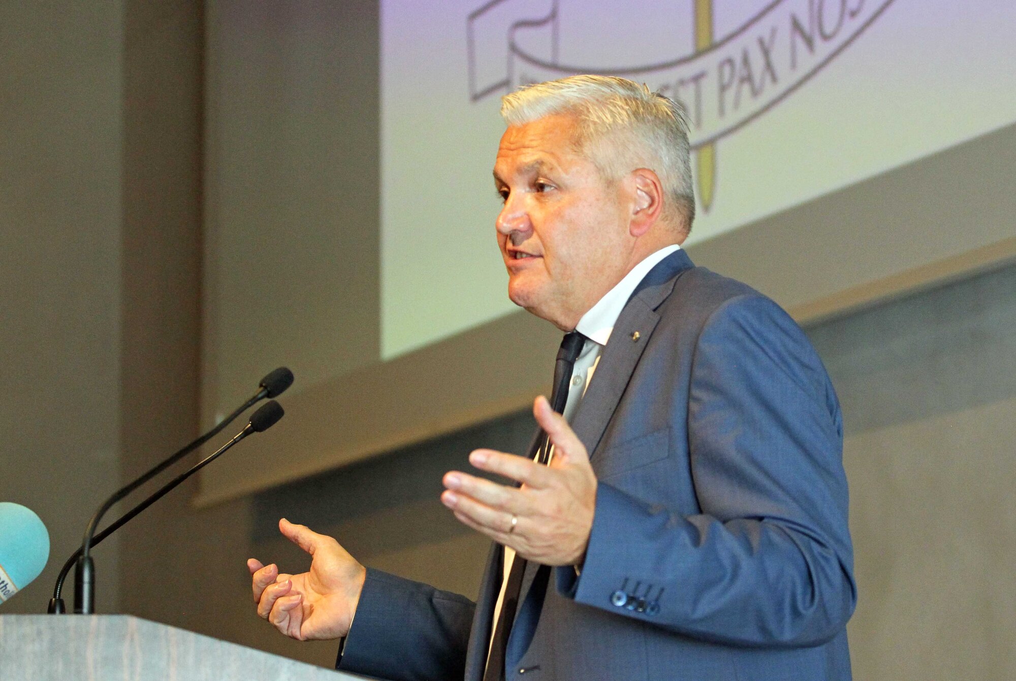 Jahresempfang des Bischofs_Festredner Hubert Hüppe (Foto_Annette Zoepf_pba)