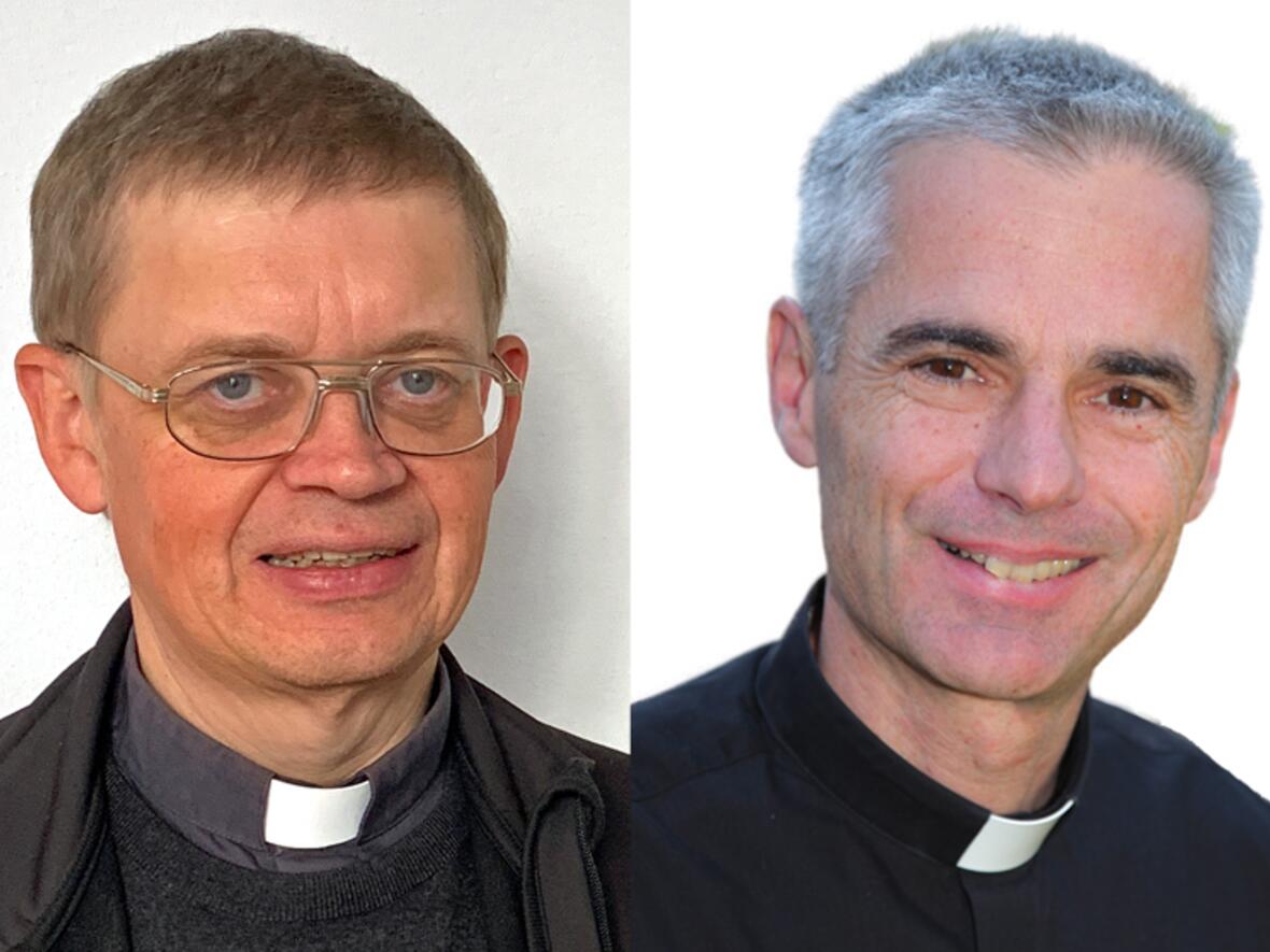 Zu Dekanen ernannt (von links): Pfarrer Bernhard Hesse für das Dekanat Kempten und Pfarrer Martin Straub für das Dekanat Neu-Ulm. (Fotos: privat)