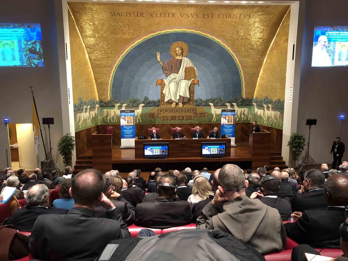 Mehr als 550 Wallfahrtsdirektoren trafen sich vergangenen Woche zu einem Kongress in der Lateranuniversität in Rom. (Foto: Erwin Reichart)