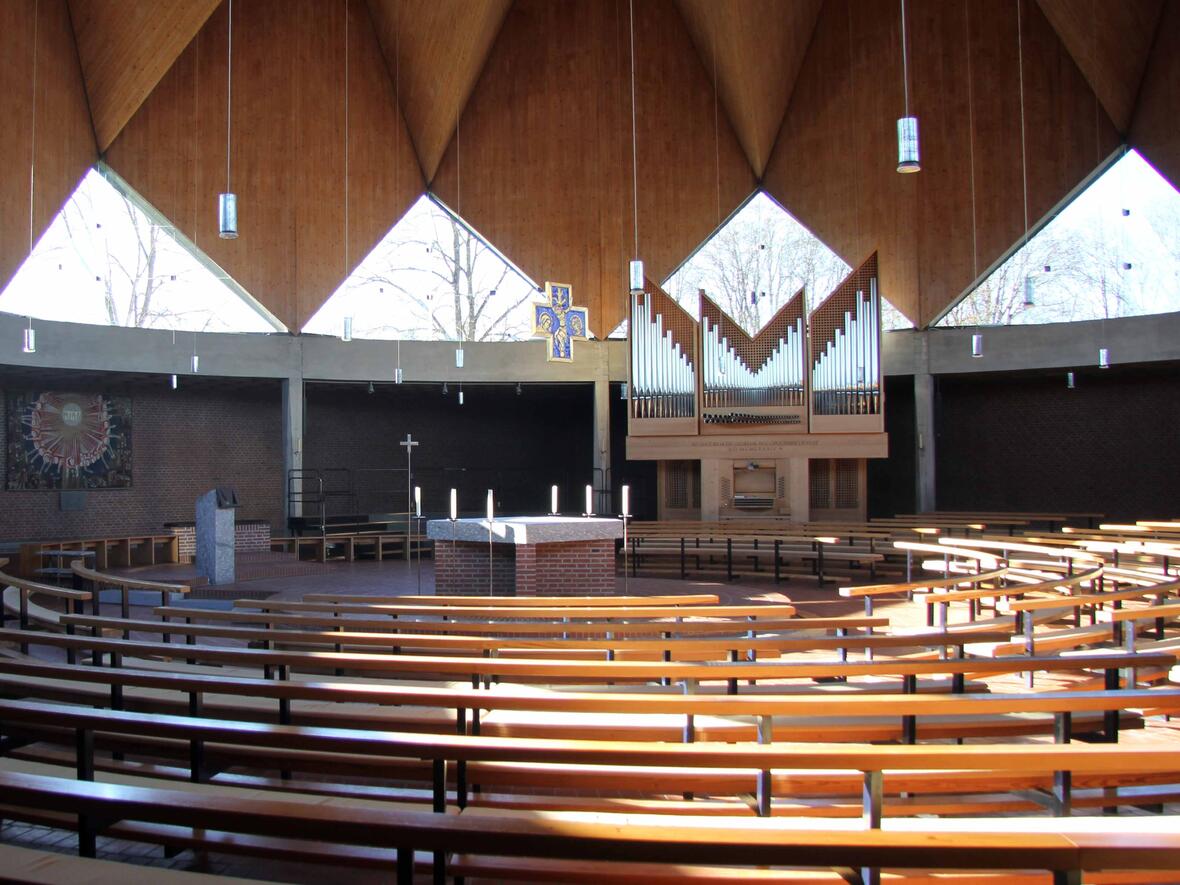 Pfarrkirche Zu den Heiligen Engeln. (Foto: Richard Huber)
